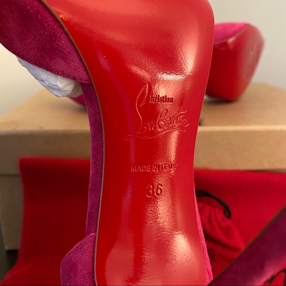 ‼️SOLD‼️ Iriza 100 Veau Velour Pink - Picture 5 of 7